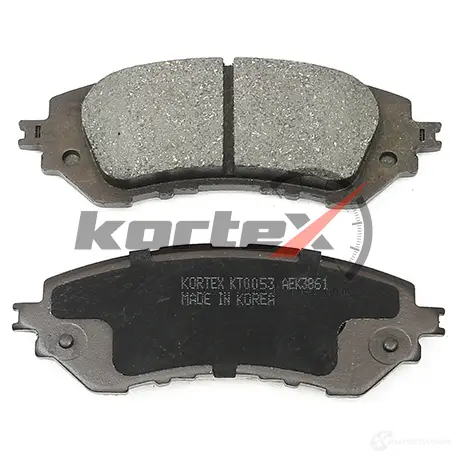 Колодки торм. TOYOTA YARIS 13- перед.к-т(пр-во КОРЕЯ) KORTEX 3JU 2D KT0053 1440617428 изображение 0