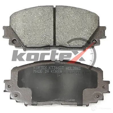 Колодки торм. TOYOTA YARIS 07- перед. к-т(пр-во КОРЕЯ) KORTEX KT3460T VX I19EP 1440617426