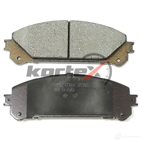 Колодки торм. TOYOTA HIGHLANDER 07-/LEXUS RX 2.7/3.5 08-/RAV-4 11- перед. к-т(пр-во КОРЕЯ) KORTEX KT3484T 1440617406 SW9 Q6N