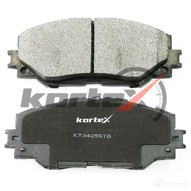 Колодки торм. TOYOTA COROLLA (E15)/AURIS (E15) 07- перед.к-т KORTEX 1422913666 KT3425STD C3 1BT6T