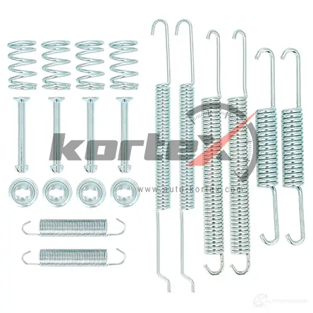 Ремкомплект барабанных колодок SKODA OCTAVIA 95-04/ROOMSTER 06-/VW CADDY 95-04 KORTEX 1440620627 KBD015 M8H7 S
