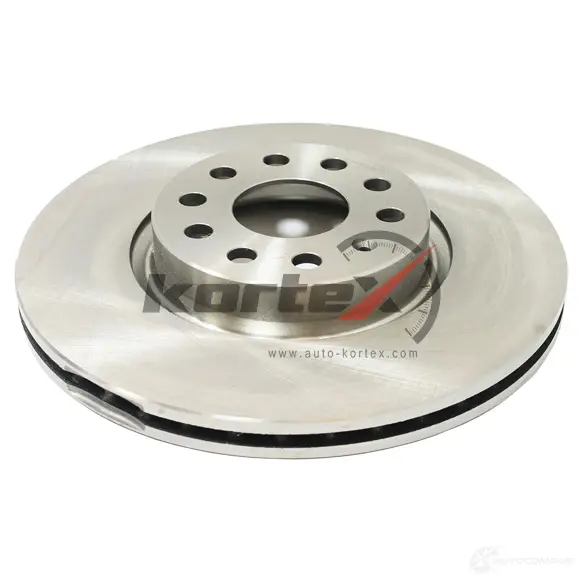 Тормозной диск AUDI A3/VW PASSAT/TIGUAN/TOURAN 03- перед.вент.(d=312mm) KORTEX E AGNKL KD0114 1440616088 изображение 0