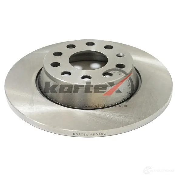 Тормозной диск AUDI A3/VW GOLF V/JETTA/TOURAN/SKODA OCTAVIA зад.(d=282mm) KORTEX 92J115 J KD0202 1440616083