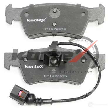 Колодки торм. VW TOUAREG/T5 задн. к-т KORTEX 1440617457 KT1672STD MFFVM 7