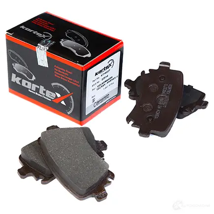 Колодки торм. AUDI/VW/SKODA A3/A6/GOLF/OCTAVIA/TOURAN задн.к-т(пр-во КОРЕЯ) KORTEX 1440616940 KT1622T R DVIVP