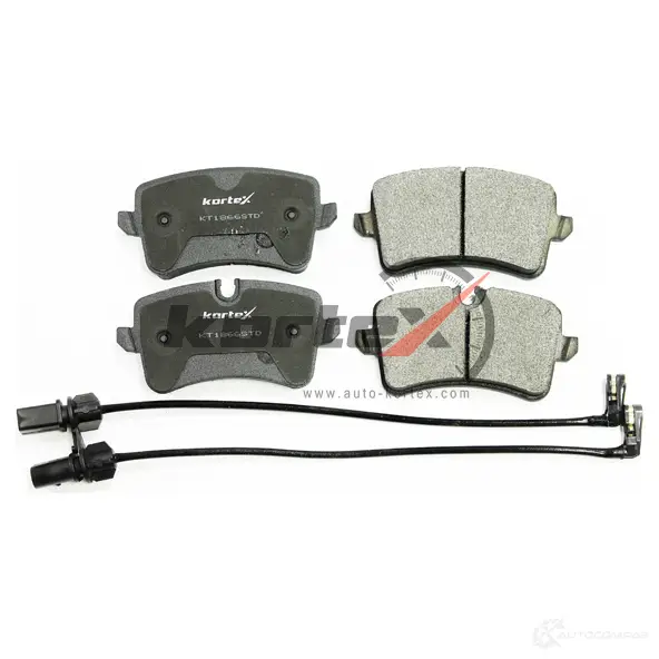 Колодки торм. AUDI A8 10> задн. к-т KORTEX 1440616928 CJ ZVA KT1866STD