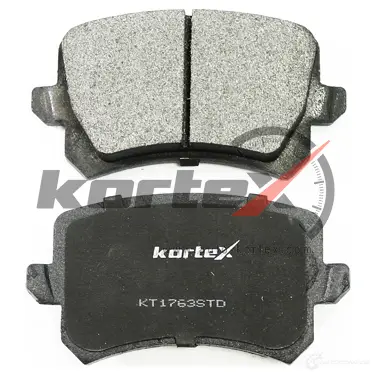 Колодки торм. AUDI A6/Q3/VW PASSAT/TIGUAN зад.к-т KORTEX KT1763STD V3 UF3 1440616927 изображение 0