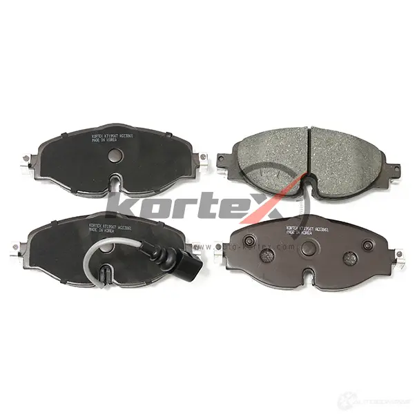 Колодки торм. AUDI A3/SEAT LEON III/SKODA OCTAVIA III/VW GOLF VII перед.к-т(пр-во КОРЕЯ) KORTEX 1440616912 KF KBHN KT1956T изображение 0