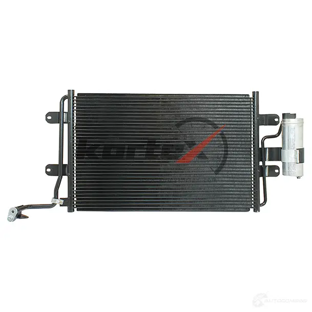 Радиатор кондиционера VW/SKODA Octavia/Golf IV 96- с ресивером KORTEX 1440620082 KRD2098 YL K1TPK изображение 0