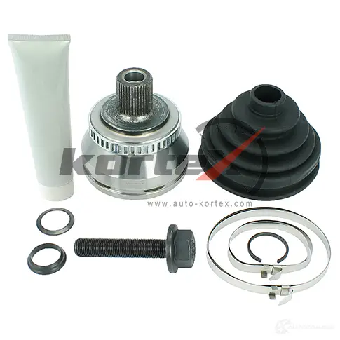 ШРУС наружный AUDI A4 95-01/A6 97-05/SKODA SUPERB 02-08/VW PASSAT 96-05 (ABS+) KORTEX 0 R0E4 KVJ019 1440623727