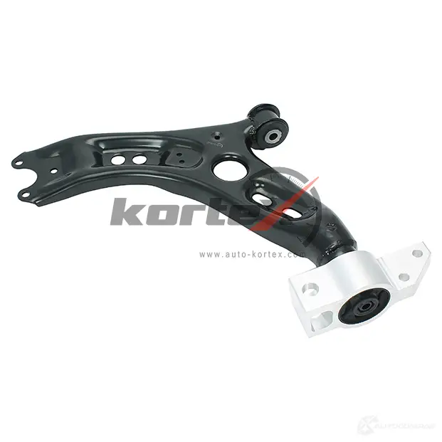 Рычаг VW GOLF V/IV/JETTA/TOURAN 05- пер.подв.нижн.лев.(листовая сталь) KORTEX 1440621565 KSL5258 VMBD U0X