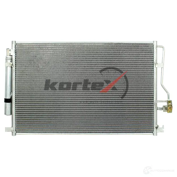 Радиатор кондиционера с ресивером Mercedes Sprinter (06-)/VW Crafter (06-) (LRAC 1502) KORTEX W6X 0E0 1440620115 KRD2179 изображение 0