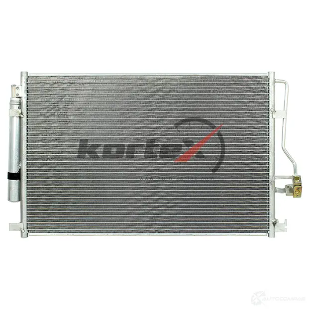 Радиатор кондиционера с ресивером Mercedes Sprinter (06-)/VW Crafter (06-) (LRAC 1502) KORTEX W6X 0E0 1440620115 KRD2179