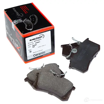 Колодки торм. AUDI/VW/SKODA/SEAT задн. к-т(пр-во КОРЕЯ) KORTEX KT1330T 1422913722 CXO BQ изображение 0