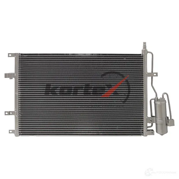 Радиатор кондиционера Volvo S60 (00-)/S80 (98-)/XC70(97-) (LRAC 1055) KORTEX KRD2142 1440619971 WL WBW изображение 0