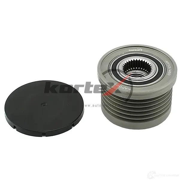 Обгонная муфта генератора OPEL MOVANO/RENAULT LAGUNA/VOLVO S40 1.9TD 99- KORTEX GRU1 U2 KAP067 1440618598