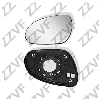 Зеркальный элемент, стекло зеркала ZZVF 9JHRMG W 1424958419 ZVHY1105L