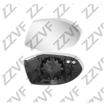 Зеркальный элемент, стекло зеркала ZZVF 57R W2JC ZVAV2117 1424958389