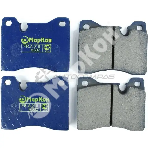 Колодки тормозные передние без датчика MARKON 4I MPD9 1439959835 01600150 изображение 1