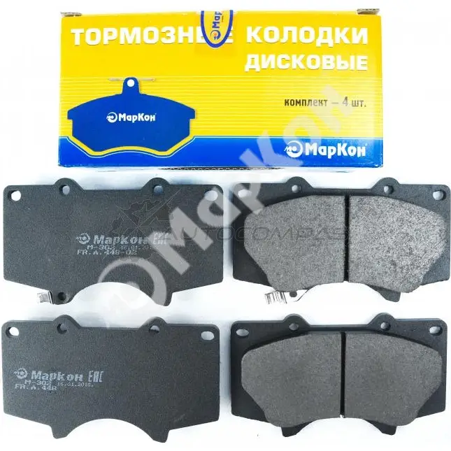 Колодки тормозные передние toyota land cruiser prado(j ) d ] lexus gx ] MARKON 44802170 9 5RLC 1439959535 - Изображение 1