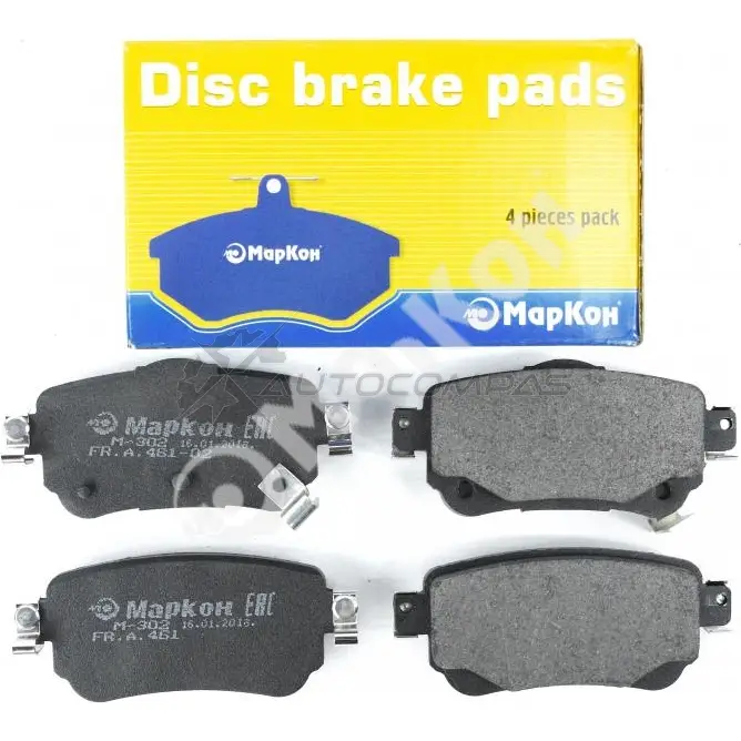 Колодки тормозные задние nissan MARKON XV ME5 1439959660 46102153 - Изображение 1