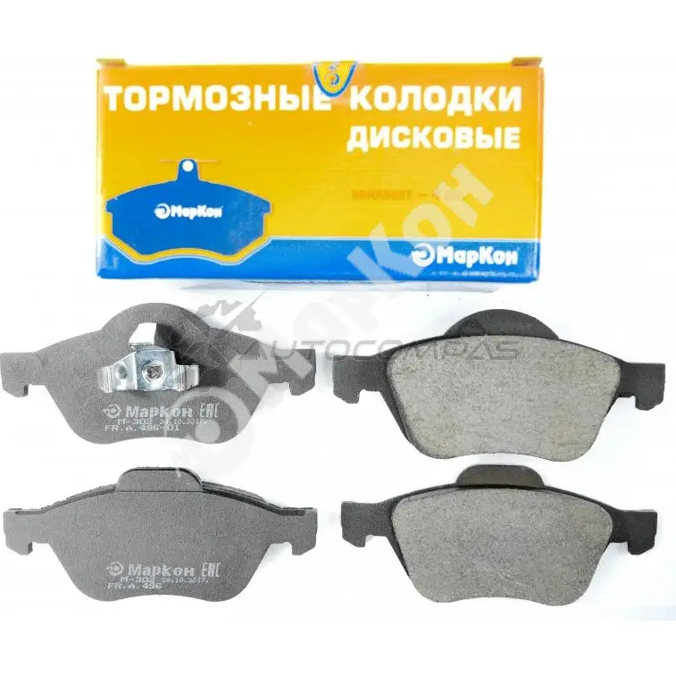 Колодки тормозные MARKON J 9FXZG2 49600180 1439959636 изображение 0