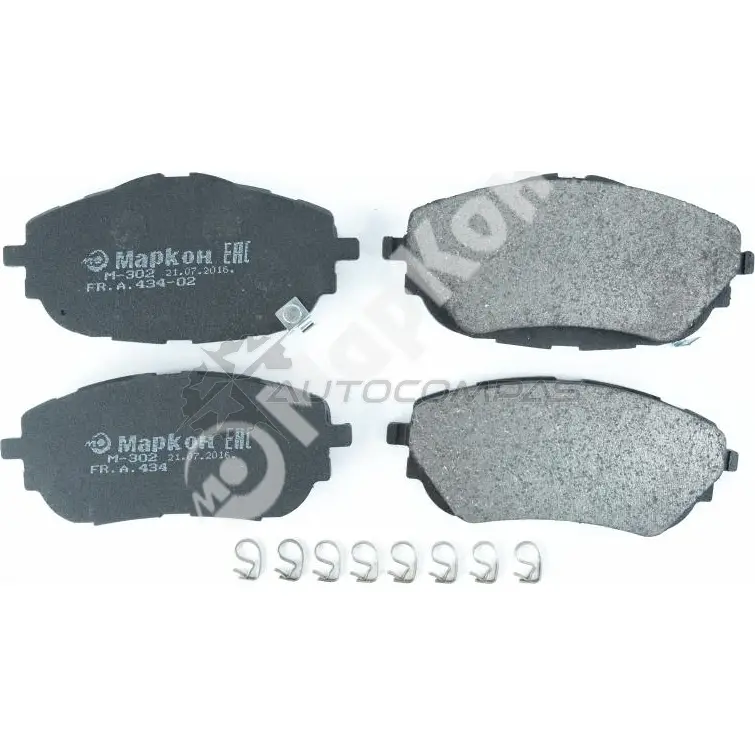 Колодки тормозные передние auris MARKON QY F9ETG 43451180 1439959539 изображение 1