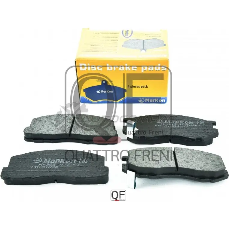 Колодки тормозные передние с механическим датчиком MARKON L4N7M Q 1439959505 03402150 - Изображение 1