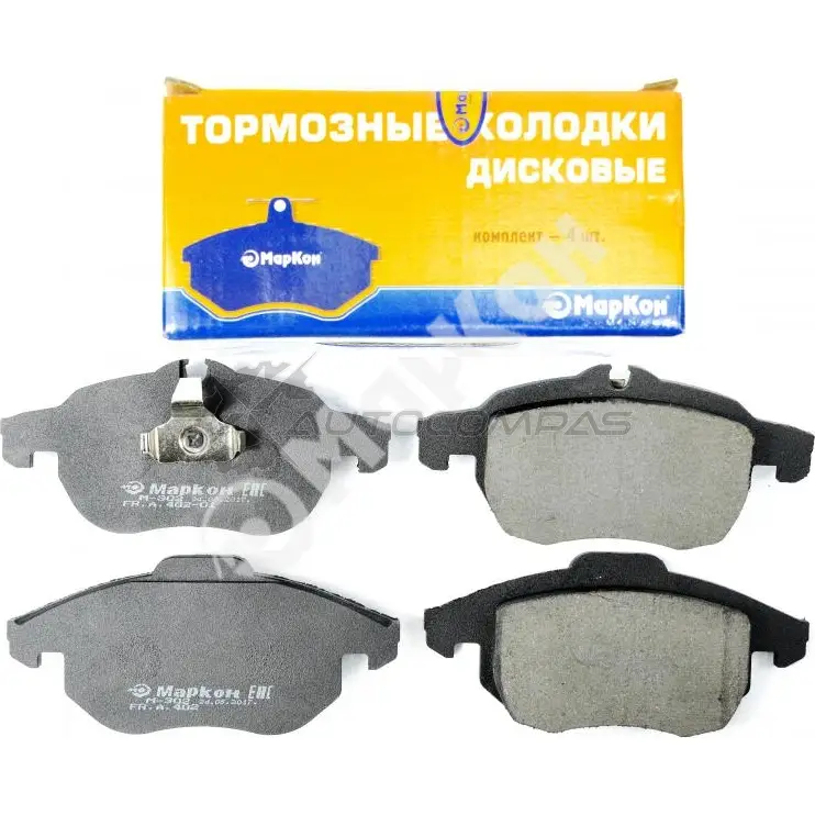 Колодки тормозные передние без датчика MARKON 1439959967 5 MPNJ 40200196 - Изображение 1