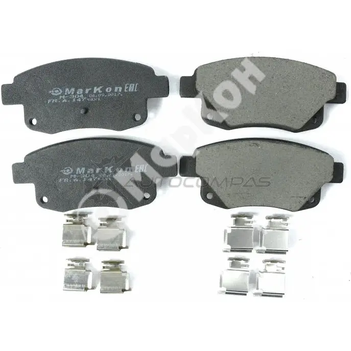 Колодки тормозные задние с пружинами MARKON 1439959989 14751170 R TG2L0 изображение 1