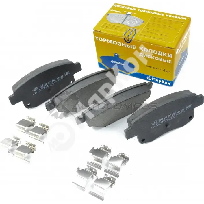 Колодки тормозные задние с пружинами MARKON 1439959989 14751170 R TG2L0 изображение 2