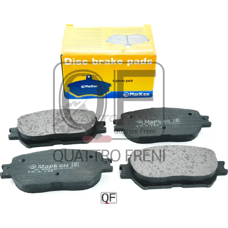 Колодки тормозные передние без датчика MARKON 8 C99R 14400172 1439959522 - Изображение 1