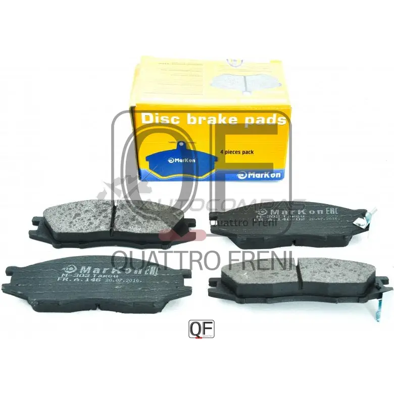Колодки тормозные передние с механическим датчиком MARKON 1 1G1BKR 14602155 1439959657 изображение 0