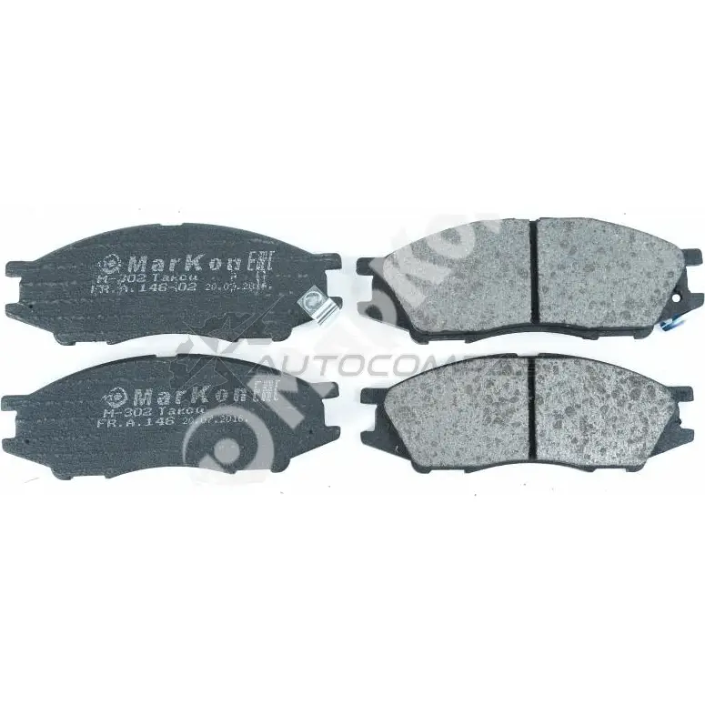 Колодки тормозные передние с механическим датчиком MARKON 1 1G1BKR 14602155 1439959657 изображение 1