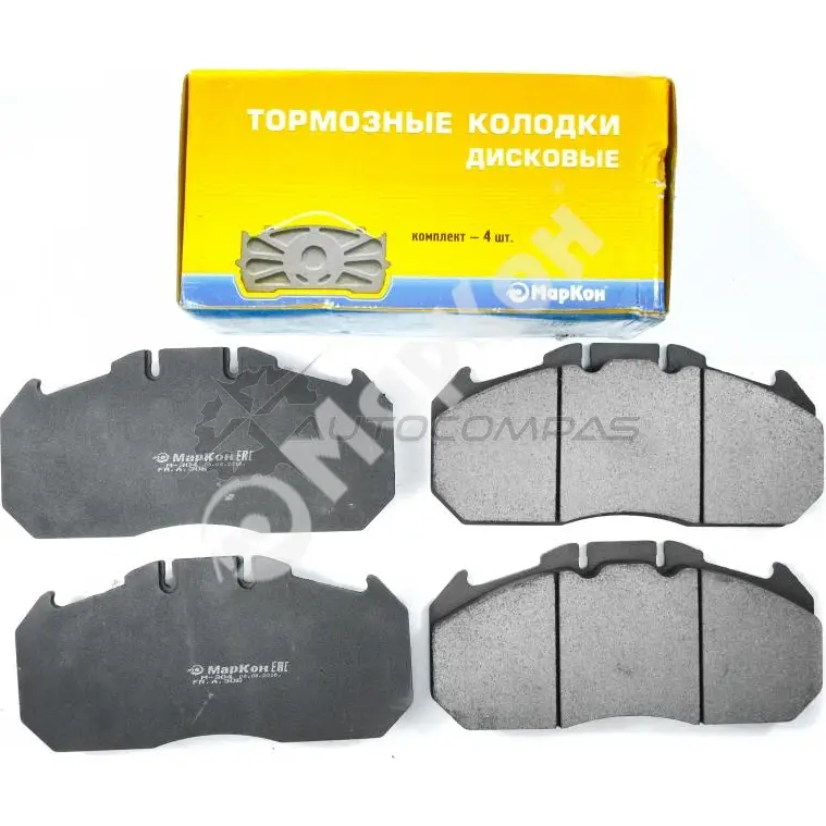 Колодки тормозные передние задние MARKON QPX FLRZ 1439959623 30600298 - Изображение 1