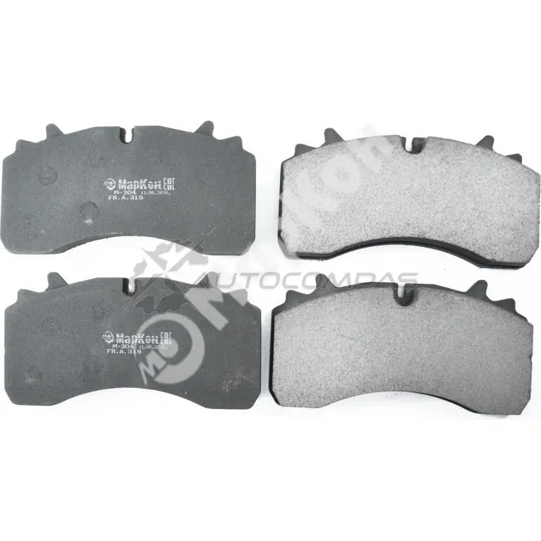 Колодки тормозные передние MARKON P0EN 7NY 31900310 1439960070 изображение 1