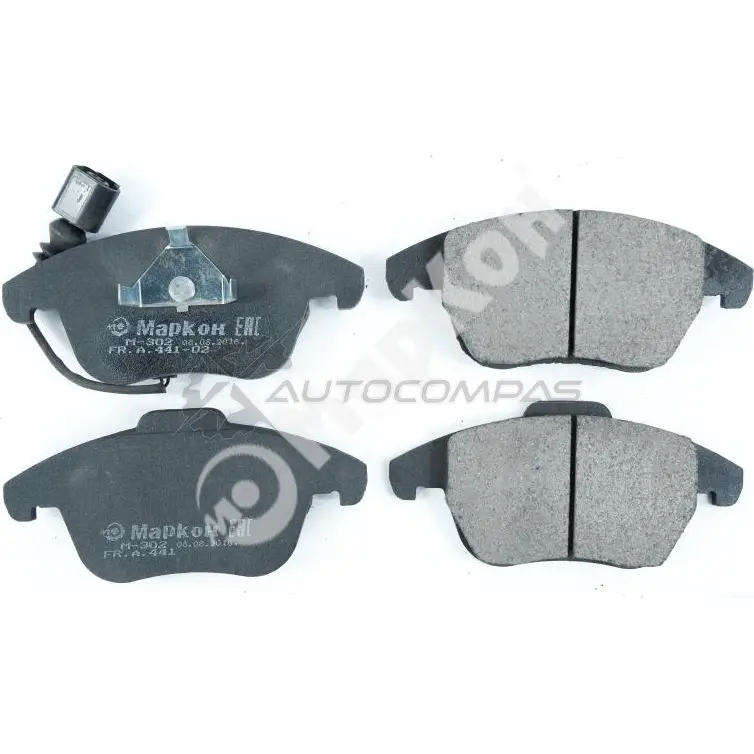 Колодки тормозные дисковые передние MARKON 6OPKA 4 1439959471 44116198 изображение 1