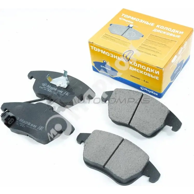 Колодки тормозные дисковые передние MARKON 6OPKA 4 1439959471 44116198 изображение 2