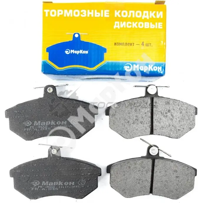 Колодки тормозные передние без датчика MARKON GTS7U G 04500165 1439959447 изображение 0