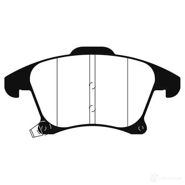 Тормозные колодки, комплект EBC R U0CH 1437392846 dp42269r - Изображение 1