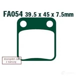 Тормозные колодки, комплект EBC S8AR 41 1437391009 fa054tt