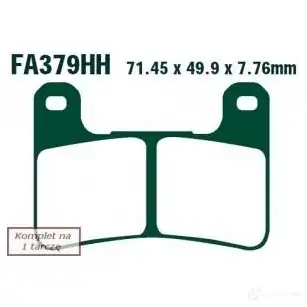Тормозные колодки, комплект EBC 29A69 1 1437391666 fa379hh