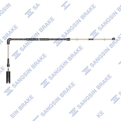 Датчик износа колодок SANGSIN SWS1121 6GK VQ 1439914713 изображение 1