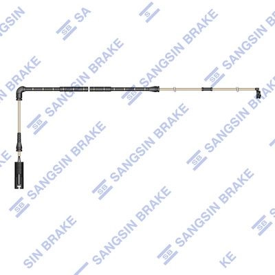 Датчик износа колодок SANGSIN 5T 6L026 SWS1122 1439914714 изображение 1