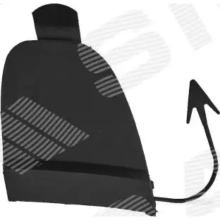 Заглушка крюка в Бампер задний SIGNEDA PVW99098CA 6W TT8 1438048944