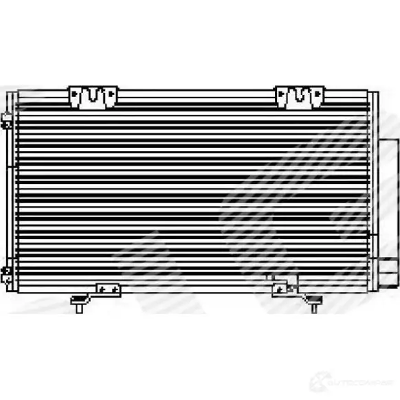 Радиатор кондиционера SIGNEDA RC94540 1438090693 B R68X изображение 0