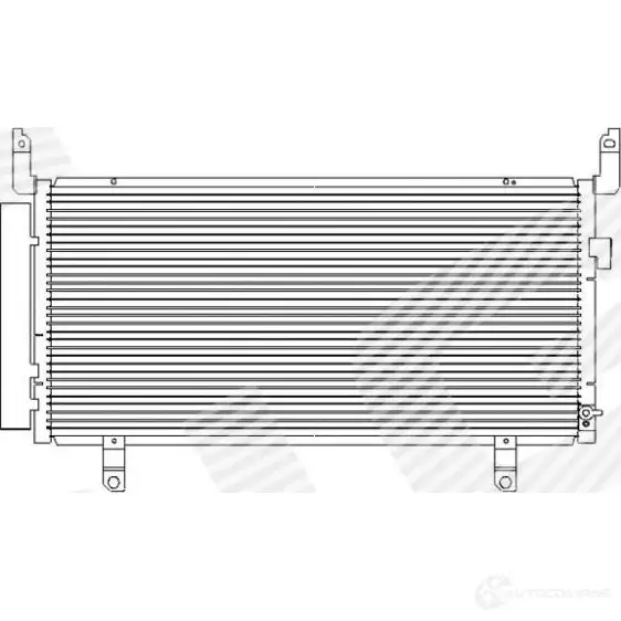 Радиатор кондиционера SIGNEDA RC4302 N1J UZ0 1422722441 изображение 0