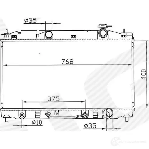 Радиатор охлаждения 3,5 at SIGNEDA L06X EGS 1422725475 RA64637 изображение 0