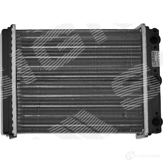 Радиатор печки (243 x 210 x 40) SIGNEDA RP72016 9C8 BRUF 1422712205 изображение 0