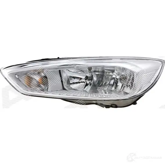 Фара передняя левая электро с мотором хром SIGNEDA 1438104858 79A M8 ZFD111326L изображение 0